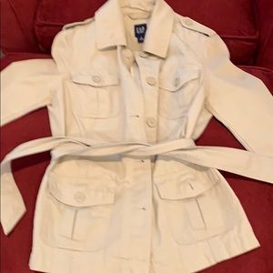 Really cute beige trench coat